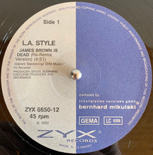 Load image into Gallery viewer, L.A. Style : James Brown Is Dead (Re-Remix &amp; Original Version)  (12")

