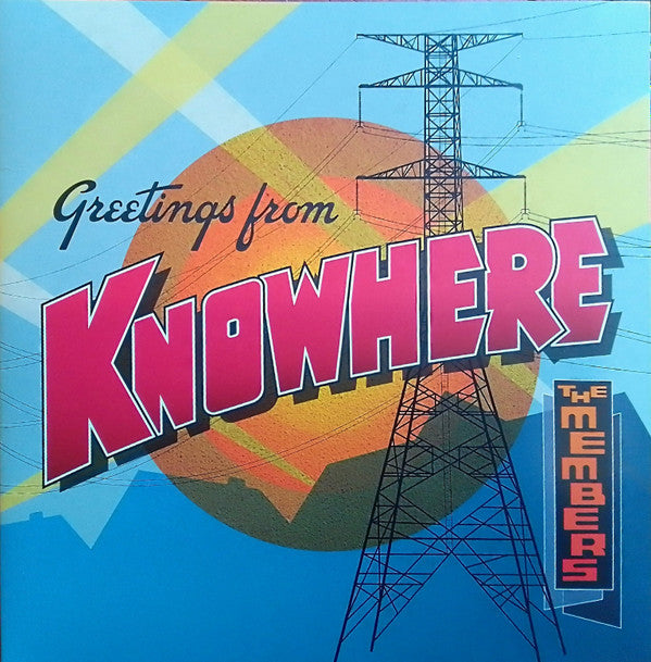 The Members : Greetings From Knowhere (LP, Album, Ltd, Red)