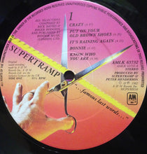Load image into Gallery viewer, Supertramp : "...Famous Last Words..." (LP, Album)
