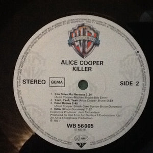 Alice Cooper : Killer (LP, Album, RE)