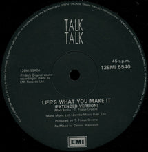 Load image into Gallery viewer, Talk Talk : Life's What You Make It (Extended Version) (12", Single)
