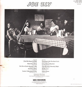 Joe Ely : Joe Ely (LP, Album)