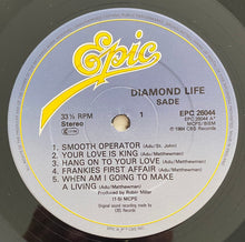 Load image into Gallery viewer, Sade : Diamond Life (LP, Album, Gat)
