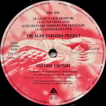 Load image into Gallery viewer, The Alan Parsons Project : Vulture Culture (LP, Album)
