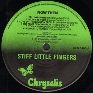 Stiff Little Fingers : Now Then... (LP, Album)