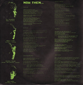 Stiff Little Fingers : Now Then... (LP, Album)