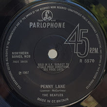 Load image into Gallery viewer, The Beatles : Strawberry Fields Forever / Penny Lane (7", Single, Mono, Sol)
