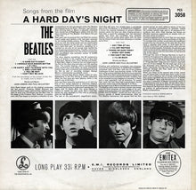 Load image into Gallery viewer, The Beatles : A Hard Day&#39;s Night (LP, Album, RE)

