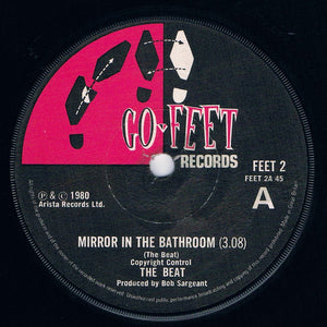 The Beat (2) : Mirror In The Bathroom (7", Single, Sol)