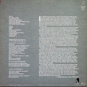 Steve Forbert : Little Stevie Orbit (LP, Album)