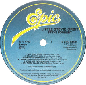 Steve Forbert : Little Stevie Orbit (LP, Album)