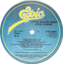 Load image into Gallery viewer, Steve Forbert : Little Stevie Orbit (LP, Album)
