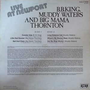 B.B. King & Big Mama Thornton & Muddy Waters : Live At Newport (LP)