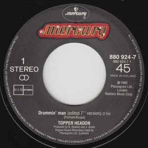 Topper Headon : Drumming Man (7", Single)