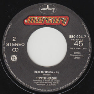 Topper Headon : Drumming Man (7", Single)