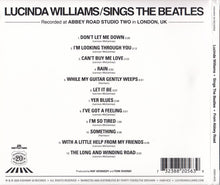 Load image into Gallery viewer, Lucinda Williams : Sings The Beatles From Abbey Road (CD, Album)
