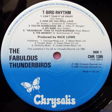 Load image into Gallery viewer, The Fabulous Thunderbirds : T-Bird Rhythm (LP, Album)
