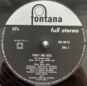 Miles Davis : Porgy And Bess (LP, Album)