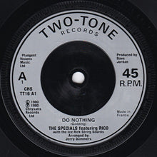 Load image into Gallery viewer, The Specials : Do Nothing / Maggie's Farm (7", Sil)
