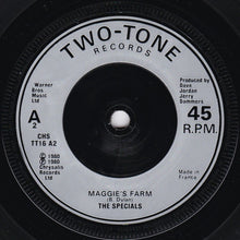 Load image into Gallery viewer, The Specials : Do Nothing / Maggie&#39;s Farm (7&quot;, Sil)
