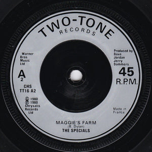 The Specials : Do Nothing / Maggie's Farm (7", Sil)