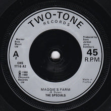 Load image into Gallery viewer, The Specials : Do Nothing / Maggie's Farm (7", Sil)
