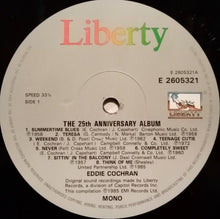 Load image into Gallery viewer, Eddie Cochran : The 25th Anniversary Album (2xLP, Comp, Gat)
