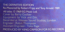 Load image into Gallery viewer, King Crimson : In The Court Of The Crimson King (LP, Album, RE, RM,  tr)
