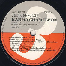 Load image into Gallery viewer, Culture Club : Karma Chameleon (7", Single, Pap)
