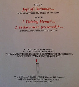 Chris Rea : Joys Of Christmas (12", Single)