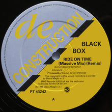 Load image into Gallery viewer, Black Box : Ride On Time (Remix) (12", Single)

