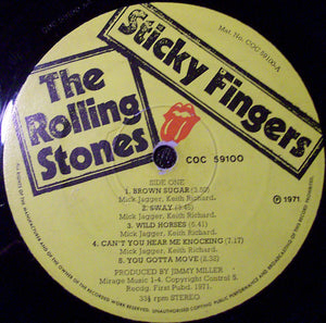 The Rolling Stones : Sticky Fingers (LP, Album)