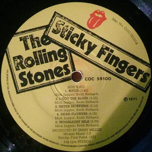 The Rolling Stones : Sticky Fingers (LP, Album)