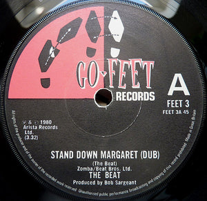 The Beat (2) : Best Friend / Stand Down Margaret (Dub) (7", Single, Pap)