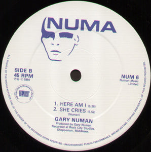 Gary Numan : My Dying Machine (12", Single)