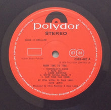 Load image into Gallery viewer, Dave Lewis* : From Time To Time (LP)
