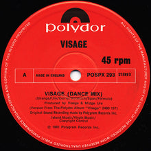 Load image into Gallery viewer, Visage : Visage (12&quot;, Single)

