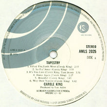 Load image into Gallery viewer, Carole King : Tapestry (LP, Album, Whi)
