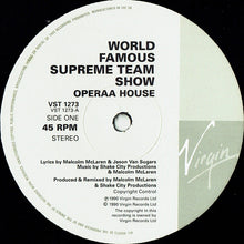 Load image into Gallery viewer, Malcolm McLaren Presents World's Famous Supreme Team : Operaa House - Aria On Air (12")
