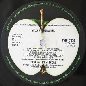 The Beatles : Yellow Submarine (LP, Album, Mono)