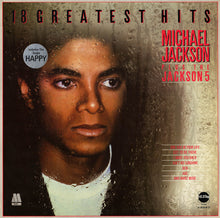 Load image into Gallery viewer, Michael Jackson Plus The Jackson 5 : 18 Greatest Hits (LP, Comp, Mad)
