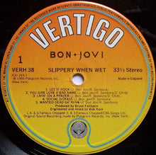 Load image into Gallery viewer, Bon Jovi : Slippery When Wet (LP, Album)
