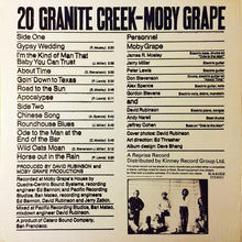 Load image into Gallery viewer, Moby Grape : 20 Granite Creek (LP, Album)
