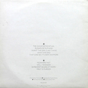 The Smiths : Meat Is Murder (LP, Album, CBS)