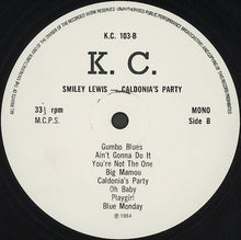 Load image into Gallery viewer, Smiley Lewis : Caldonia's Party (LP, Comp)
