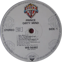 Load image into Gallery viewer, Prince : Dirty Mind (LP, Album, RE)
