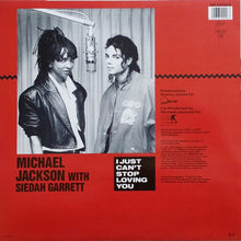 Load image into Gallery viewer, Michael Jackson : I Just Can't Stop Loving You (12", Maxi)

