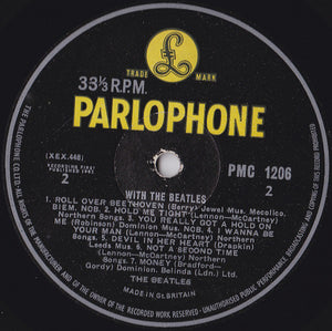 The Beatles : With The Beatles (LP, Album, Mono, ‘Go)
