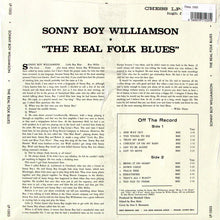 Load image into Gallery viewer, Sonny Boy Williamson (2) : The Real Folk Blues (LP, Album, Mono, RE, RM, 180)
