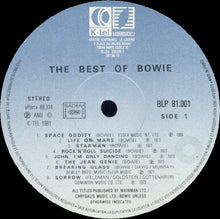 Load image into Gallery viewer, David Bowie : The Best Of Bowie (LP, Comp)
